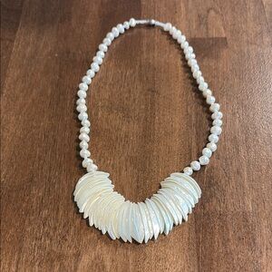 Pearl and Shell Necklace